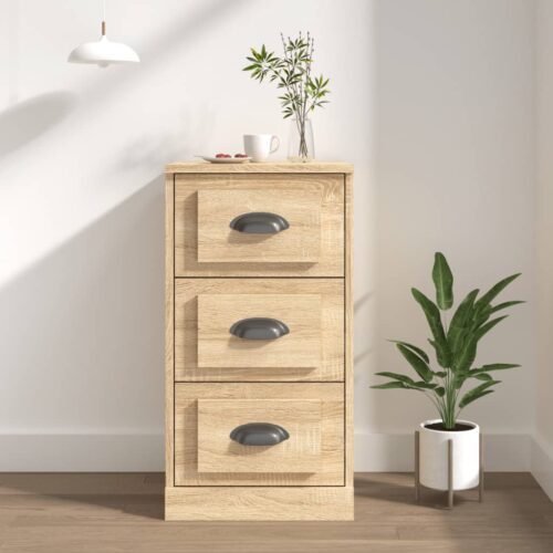 Sideboard Sonoma Oak 36x35.5x67.5cm Engineered Wood - Image 11