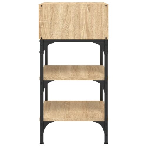 Bedside Tables 2pcs Sonoma Oak 35x34.5x70cm Engineered Wood - Image 6