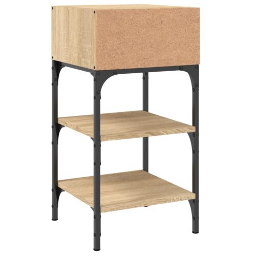 Bedside Tables 2pcs Sonoma Oak 35x34.5x70cm Engineered Wood - Image 7