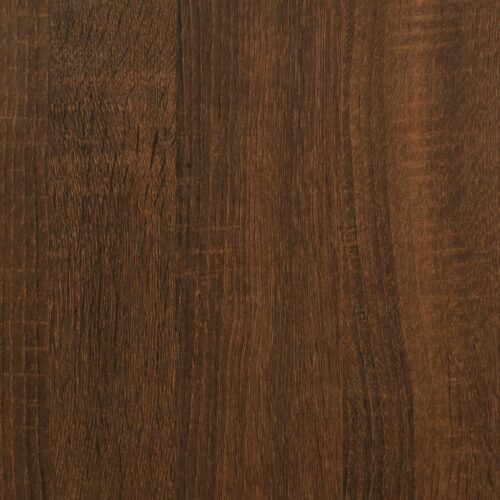 Sink Cabinet Brown Oak 80x33x60cm Engineered Wood - Image 10