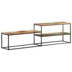 TV Cabinet 180x30x50cm Solid Reclaimed Wood