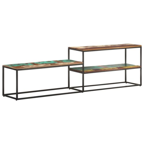TV Cabinet 180x30x50cm Solid Reclaimed Wood - Image 10