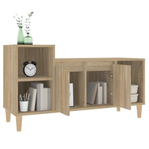 TV Cabinet Sonoma Oak 100x35x55cm Engineered Wood - Image 4