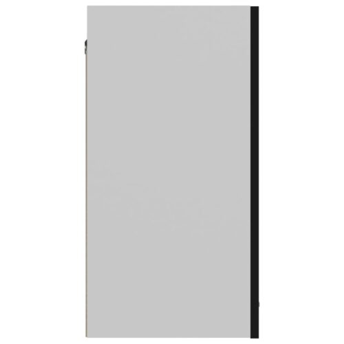 Hanging Cabinet Black 60x31x60cm Engineered Wood - Image 7