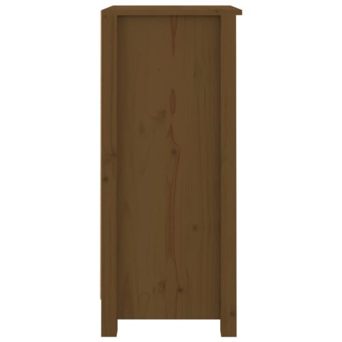 Sideboards 2pcs Honey Brown 40x35x80cm Solid Wood Pine - Image 6