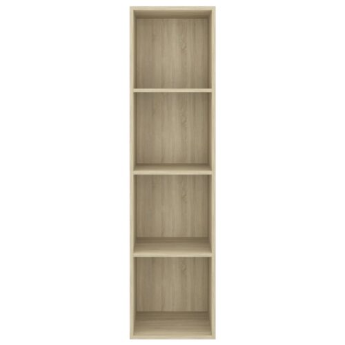 Wall-mounted TV Cabinet Sonoma Oak 37x37x142.5cm Engineered Wood - Image 4