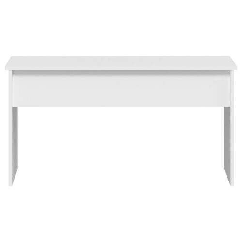 Coffee Table White 102x50.5x52.5cm Engineered Wood - Image 4