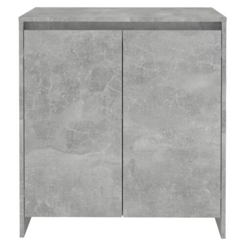 Sideboard Concrete Grey 70x41x75cm Engineered Wood - Image 6