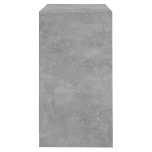 Sideboard Concrete Grey 70x41x75cm Engineered Wood - Image 7