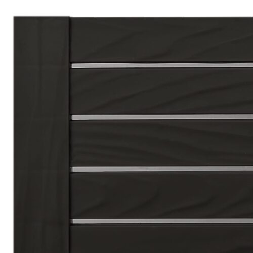 Sun Lounger Black 155x58x83cm Polypropylene - Image 7