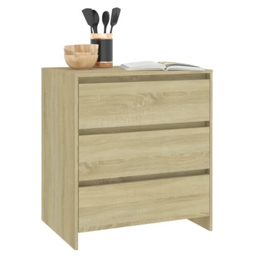 Wooden Sideboard Buffet Cabinet Storage Drawers Hallway Cupboard Shelf Table - Image 7