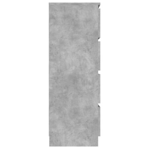 Wooden Sideboard Buffet Cabinet Storage Bedroom Kitchen Hallway Cupboard Grey - Image 8