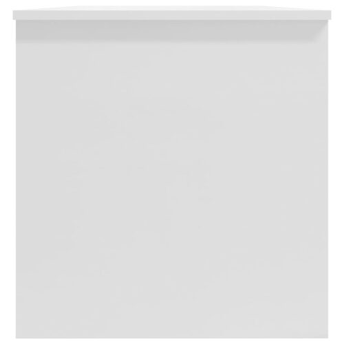 Coffee Table High Gloss White 102x50x52.5cm Engineered Wood - Image 6