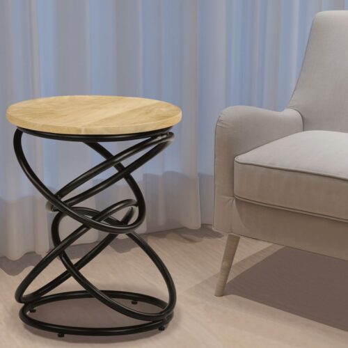 End Table Solid Mango Wood 40x50cm - Image 2