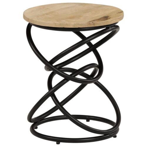 End Table Solid Mango Wood 40x50cm - Image 10