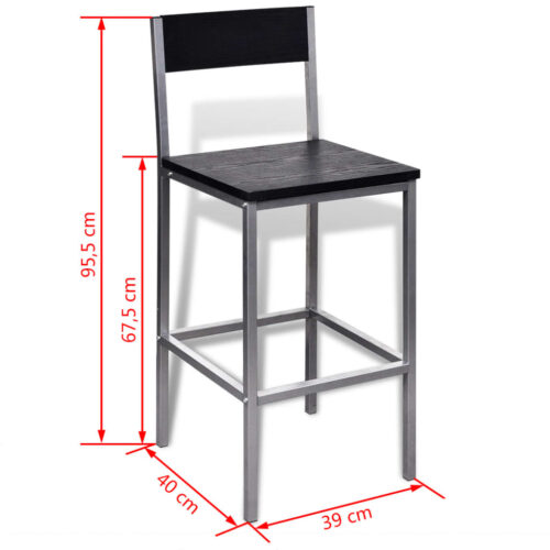 Counter Height Breakfast Bar Set - Image 4