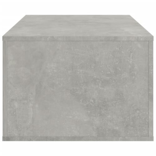 Coffee Table Concrete Grey 100x50.5x35cm Engineered Wood - Image 8