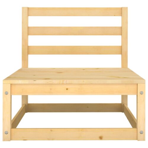 3-Seater Garden Bench Chair Outdoor Patio Sofa Seat Furniture Solid Pine Wood - Image 5