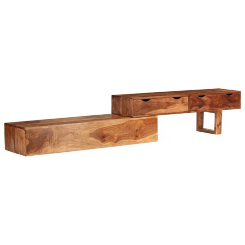 TV Cabinet Brown 200x30x35cm Solid Wood Sheesham