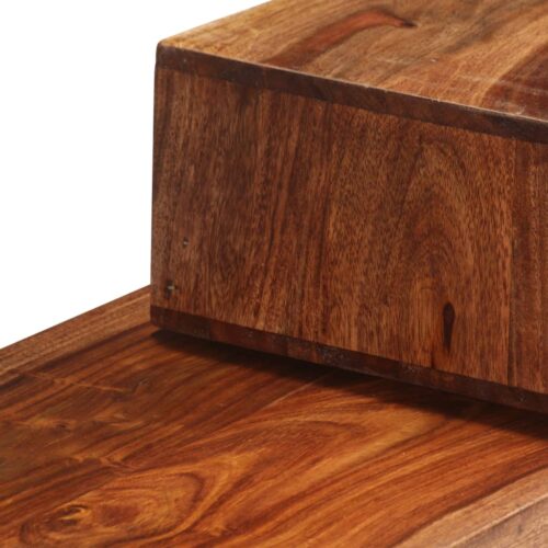 TV Cabinet Brown 200x30x35cm Solid Wood Sheesham - Image 5