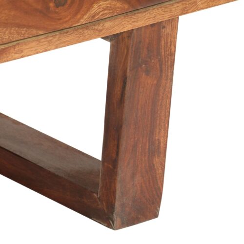 TV Cabinet Brown 200x30x35cm Solid Wood Sheesham - Image 9