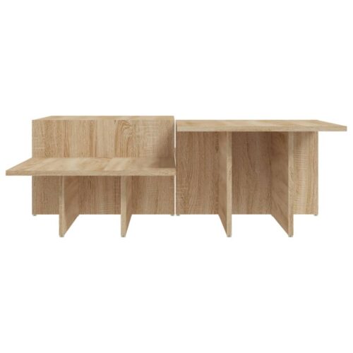 Coffee Tables 2pcs Sonoma Oak Engineered Wood - Image 5