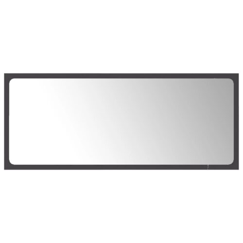 Bathroom Furniture Set Grey Engineered Wood - Image 11