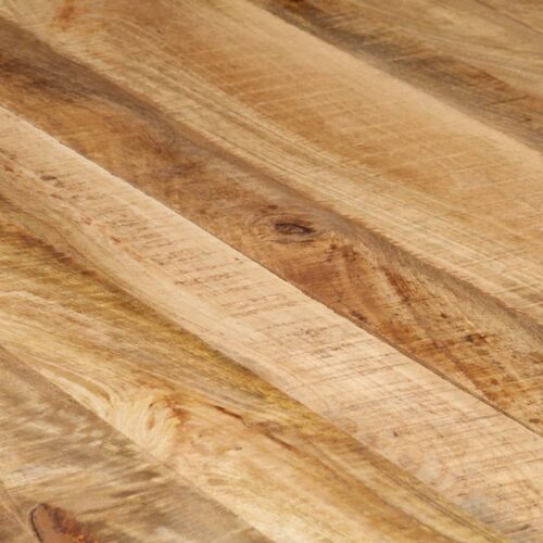 Coffee Table 120x120x40cm Solid Wood Mango - Image 5