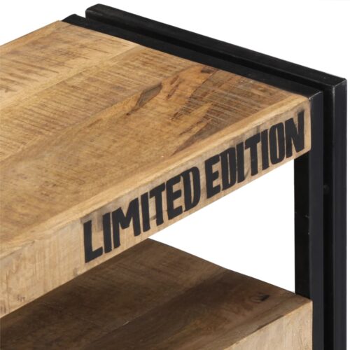 TV Cabinet 100x30x45cm Solid Mango Wood - Image 5