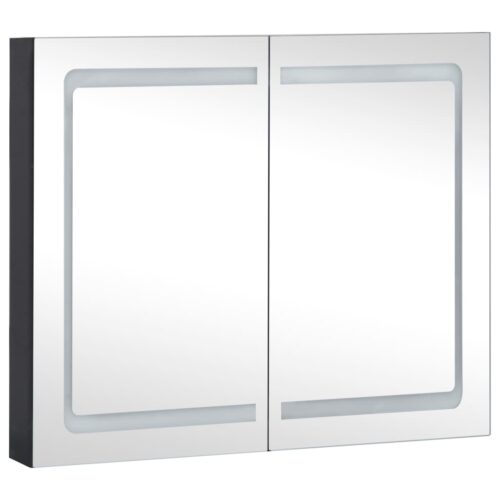 LED Bathroom Mirror Cabinet 80x12.2x68cm - Image 3