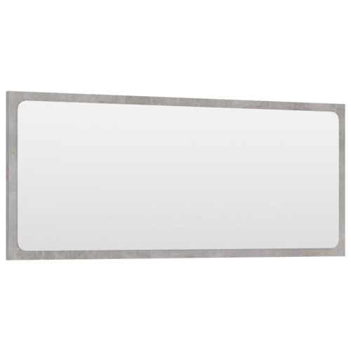 Bathroom Furniture Set Concrete Grey Engineered Wood - Image 10