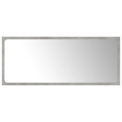 Bathroom Furniture Set Concrete Grey Engineered Wood - Image 11