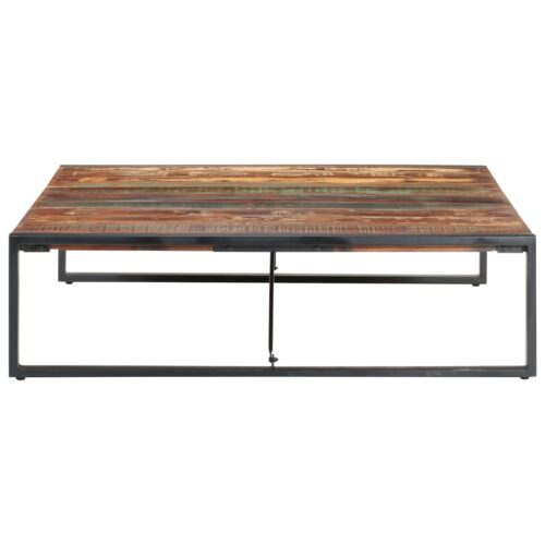 Coffee Table 140x140x40cm Solid Wood Reclaimed - Image 3