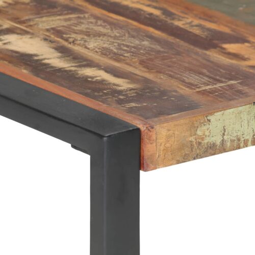 Coffee Table 140x140x40cm Solid Wood Reclaimed - Image 4