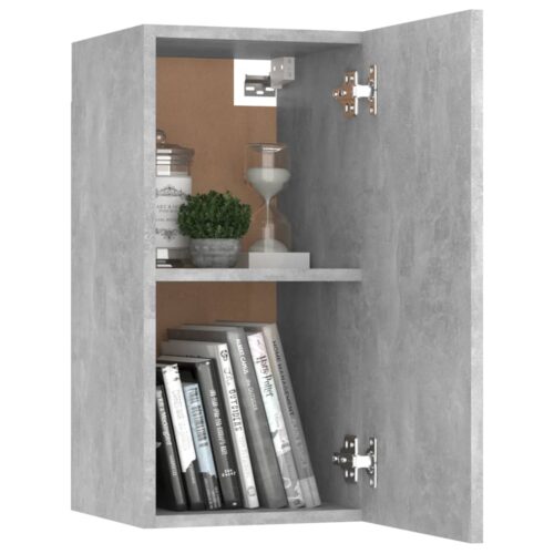 TV Cabinet Concrete Grey 30.5x30x60cm Engineered Wood - Image 8