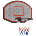Basketball Backboard Black 71x45x2cm Polyethene