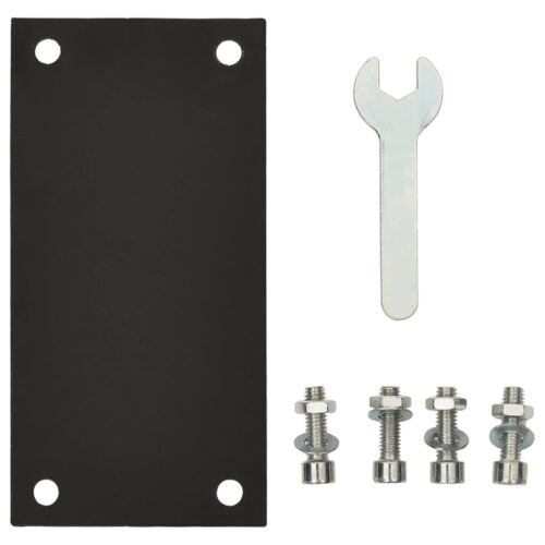 Basketball Backboard Black 71x45x2cm Polyethene - Image 7