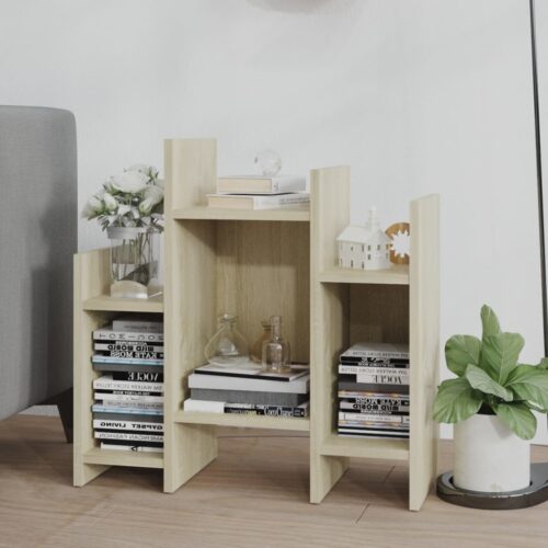 Side Cabinet Sonoma Oak 60x26x60cm Engineered Wood - Image 3