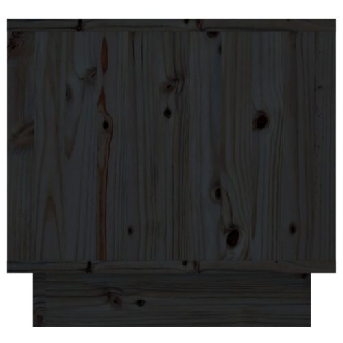 Bedside Cabinets 2pcs Black 35x34x32cm Solid Wood Pine - Image 8