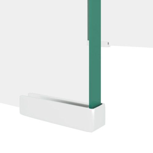 TV Stand Monitor Riser Glass Clear 40x25x11cm - Image 5
