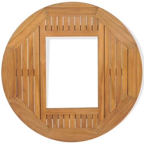 Beer Crate Tabletop Teak 70cm DIY Desk Panel Board - Image 5