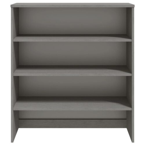 Top for Highboard"HAMAR" Light Grey 90x30x100cm Solid Wood Pine - Image 3