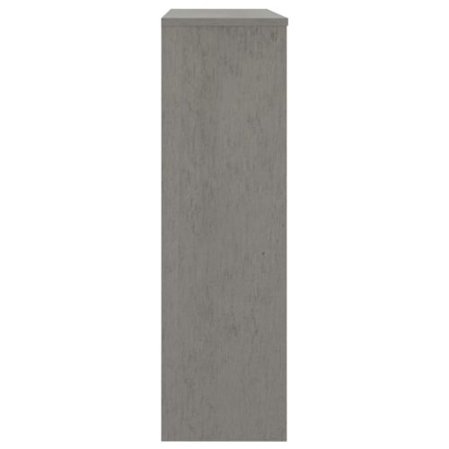 Top for Highboard"HAMAR" Light Grey 90x30x100cm Solid Wood Pine - Image 4