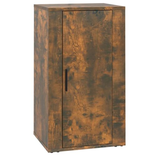 Sideboard Smoked Oak 40x33x70cm Engineered Wood - Image 2