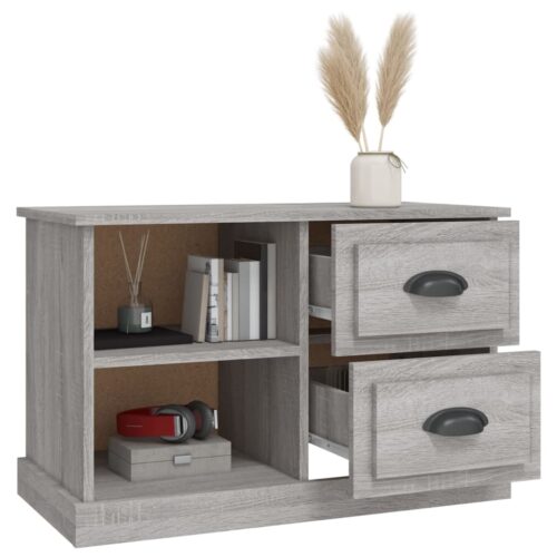 TV Cabinet Grey Sonoma 73x35.5x47.5cm Engineered Wood - Image 5