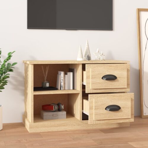 TV Cabinet Sonoma Oak 73x35.5x47.5cm Engineered Wood - Image 3