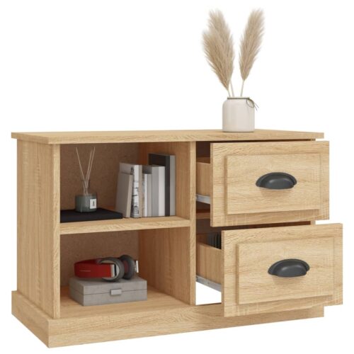 TV Cabinet Sonoma Oak 73x35.5x47.5cm Engineered Wood - Image 5