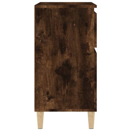 Sideboard Smoked Oak 60x35x70cm Engineered Wood - Image 8