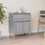 Sideboard Grey Sonoma 60x35x70cm Engineered Wood