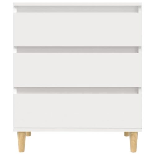 Wooden Buffet Sideboard Cabinet Storage Dresser Drawers Cupboard Table White - Image 6